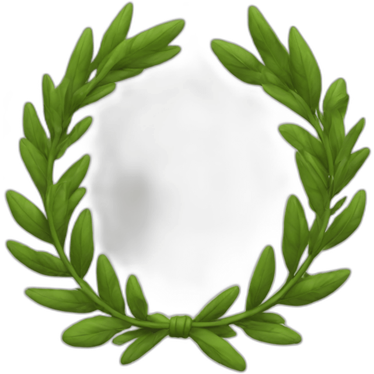 laurel wreath emoji