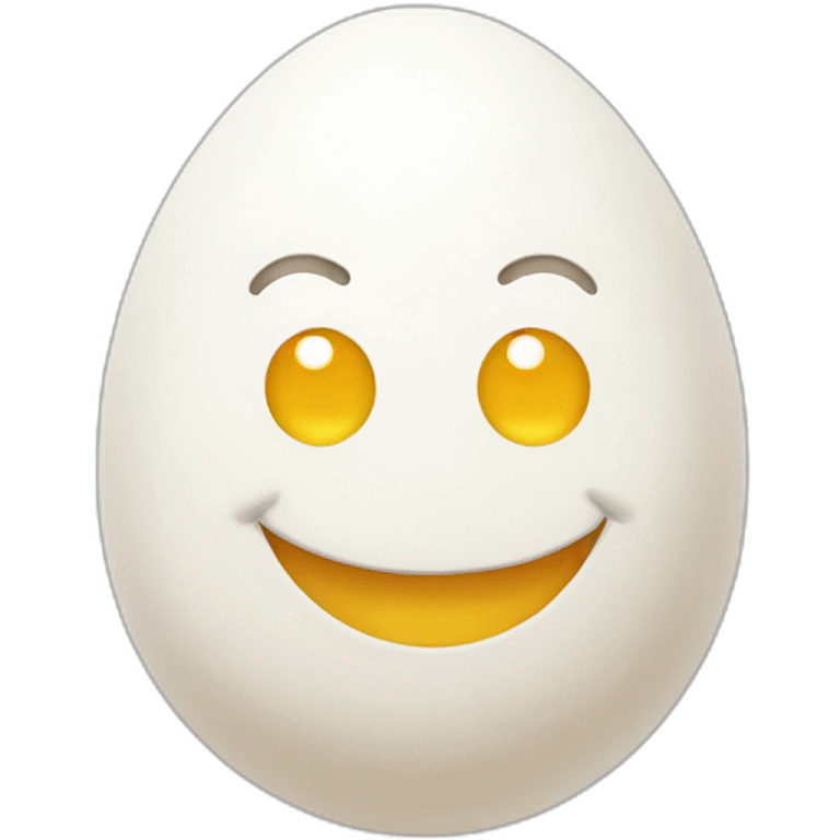 smiling egg emoji