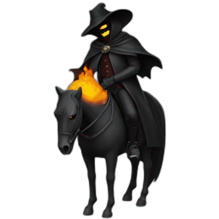 Headless horseman emoji