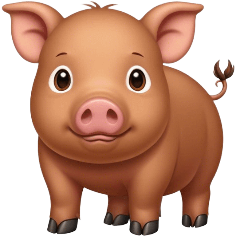 Bornean pig emoji