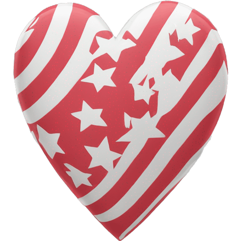 Heart shapedRomani Flag  emoji