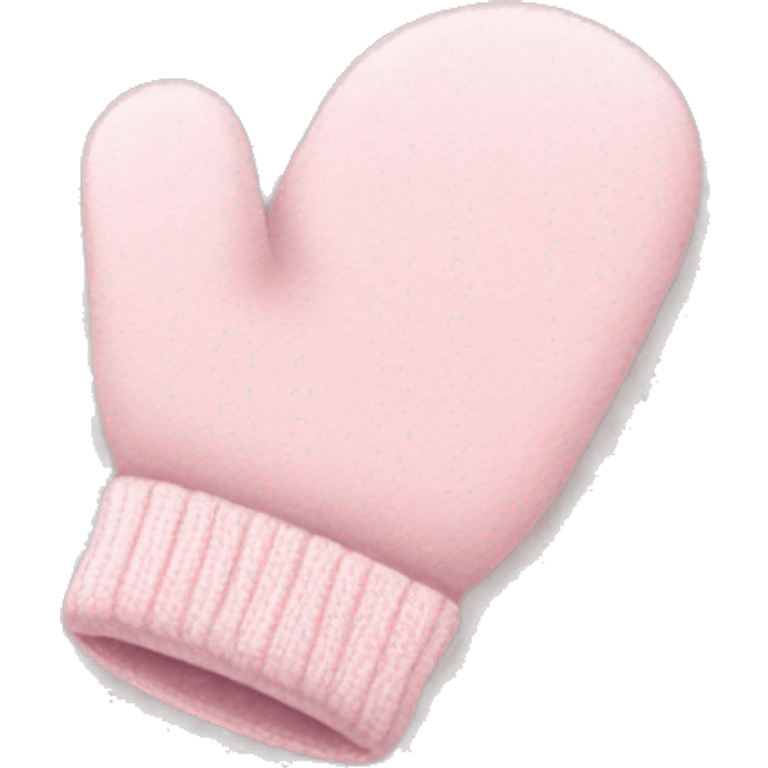 light pink mittens  emoji