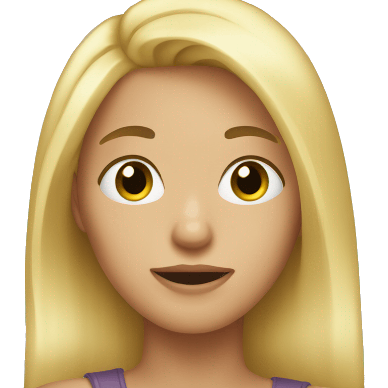 girl blonde making chad face emoji