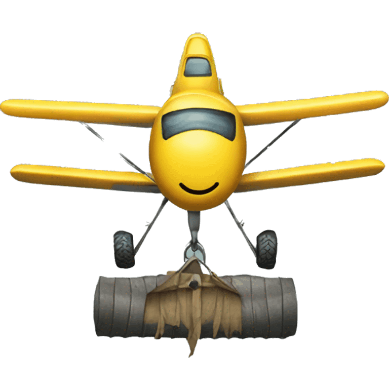 Crop duster emoji