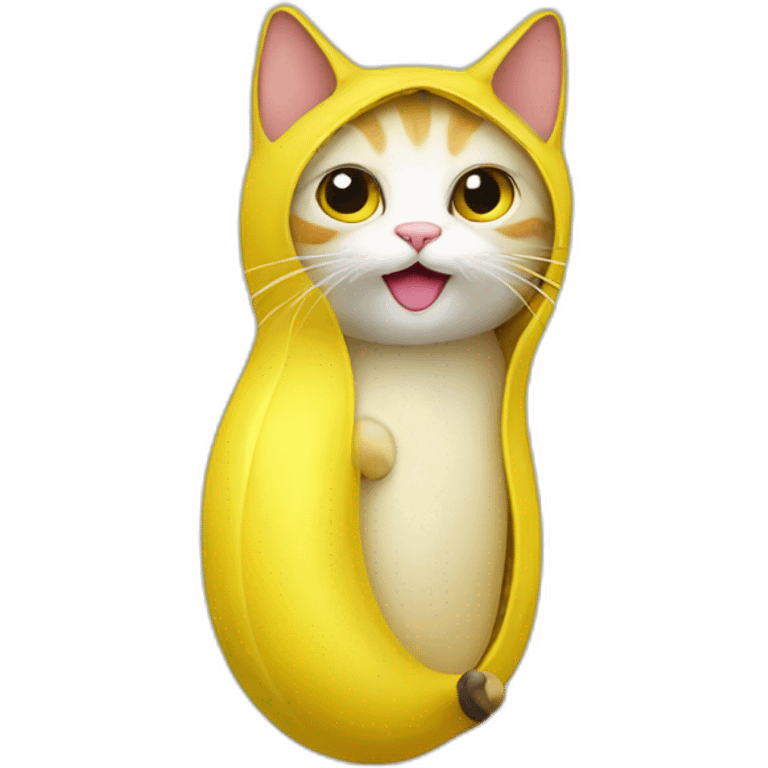 cat in banana suit emoji