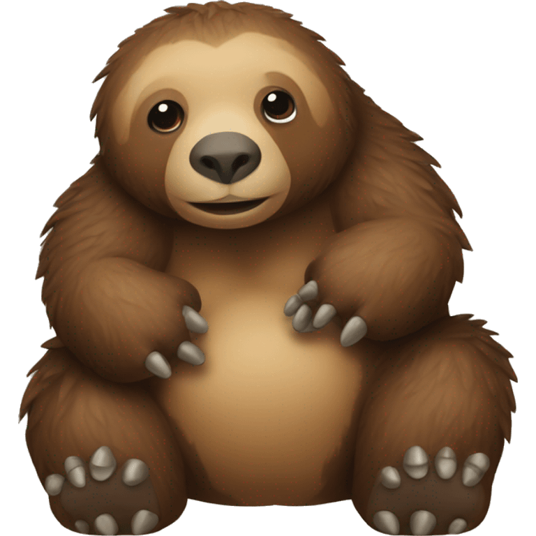 giant ground sloth baby emoji