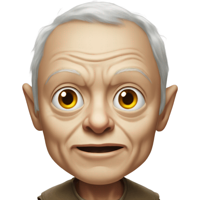 Golum Elon musk emoji