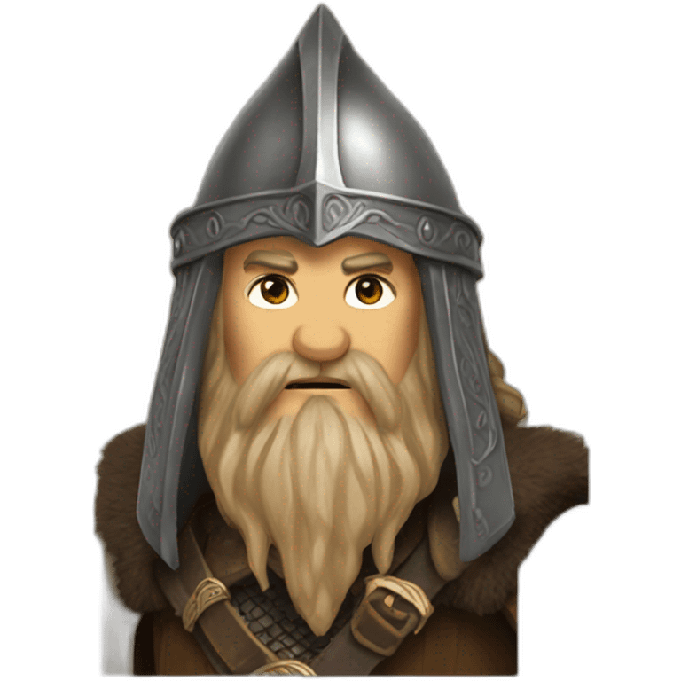 Lord of the Rings Gimli emoji