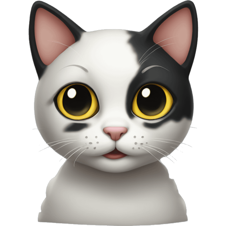 A mischievous cat named onyx emoji