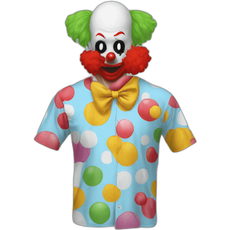 clown shirt emoji