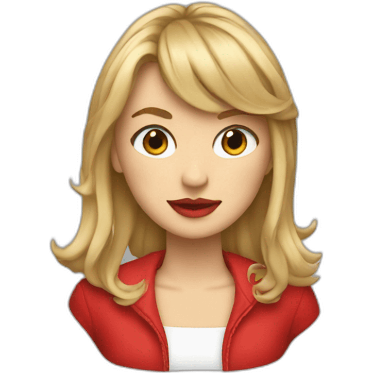 Red Taylor Swif emoji