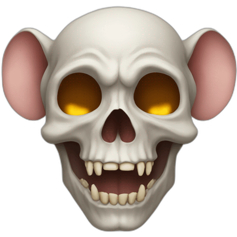 skull of a rat emoji