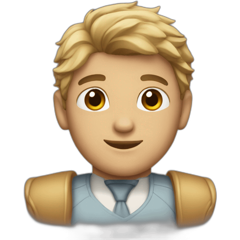 A handsome guy  emoji