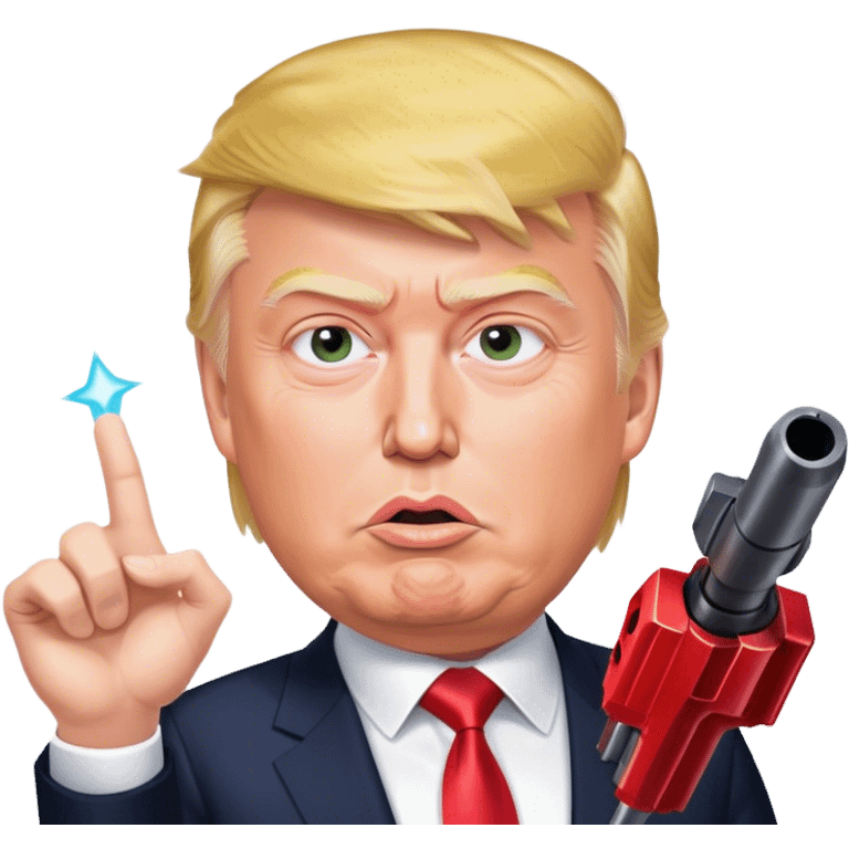 Trump shooting elon emoji