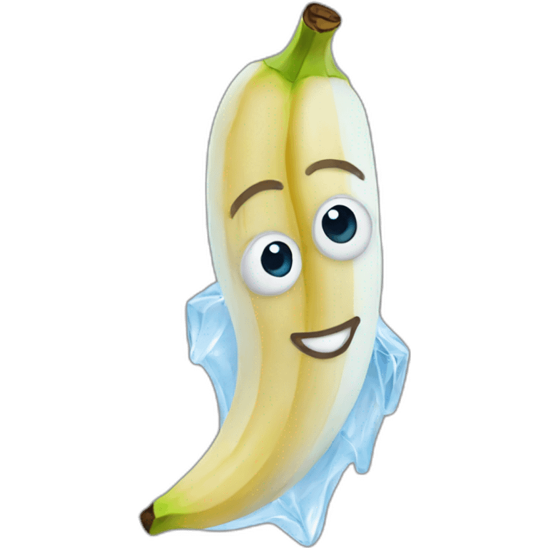 frozen banana emoji