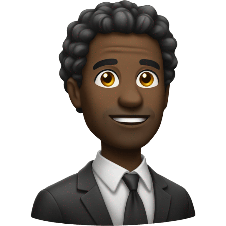 black man landlord emoji