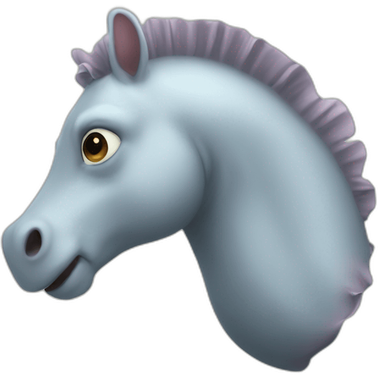 hippocampe eau emoji