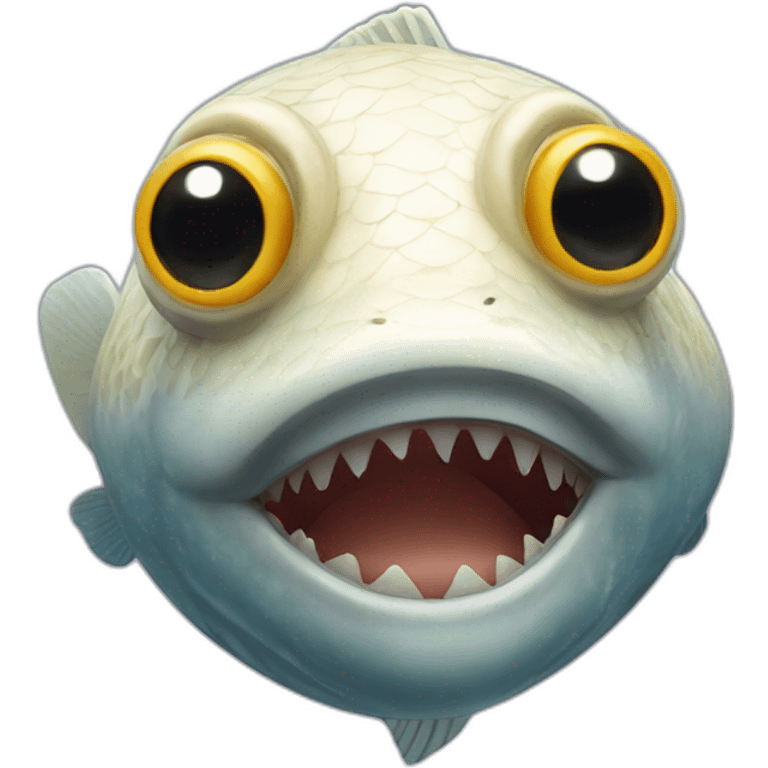 fish with human face emoji