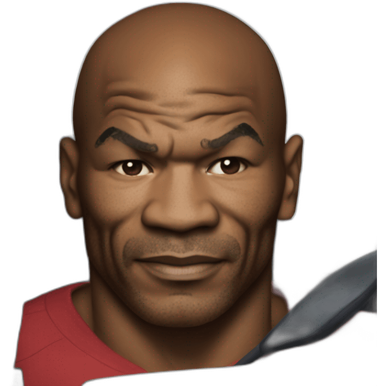 mike tyson break a car emoji