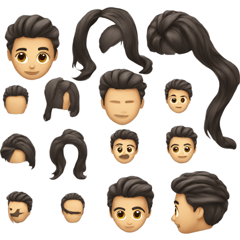 Hair emoji