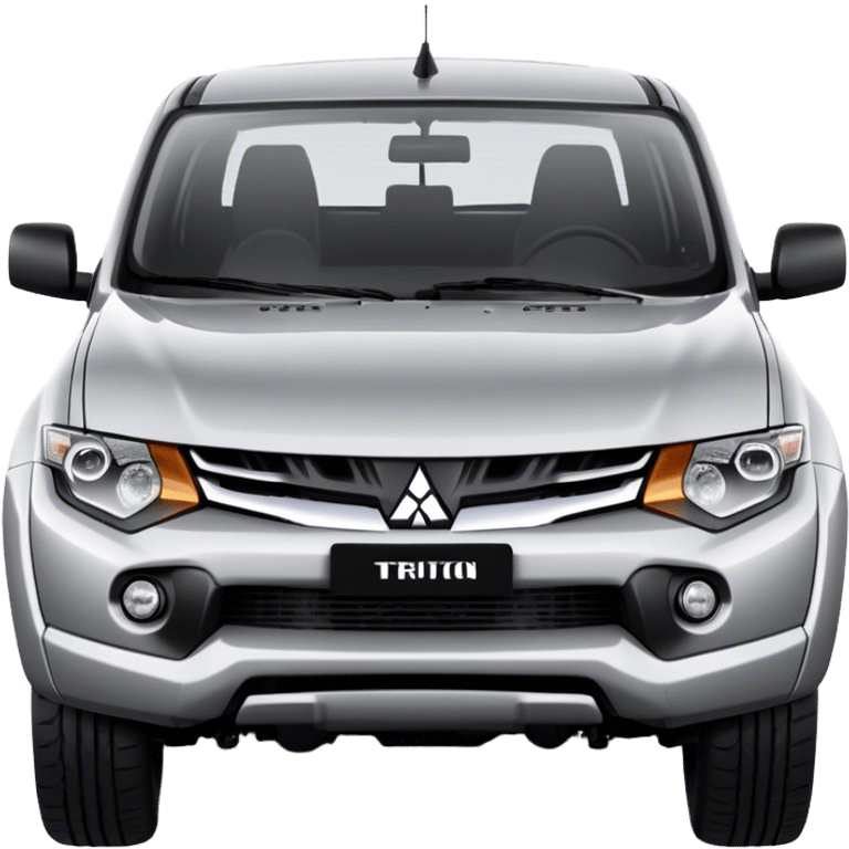 Mitsubishi Triton - Mitsubishi (Model Year: 2023) (Iconic colour: Silver) emoji