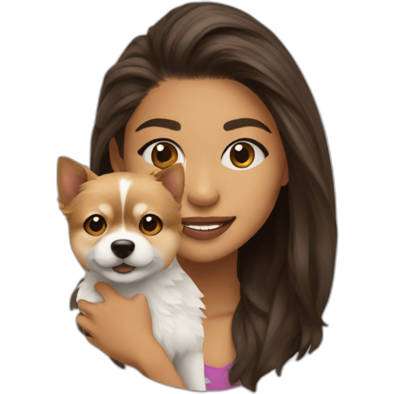 ZENDAYA WITH POMCHI emoji