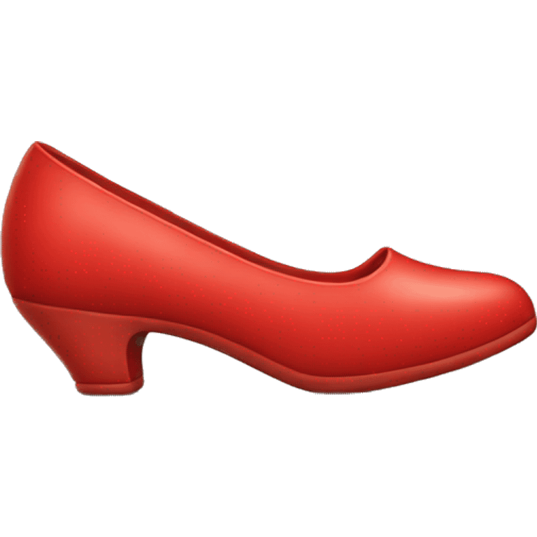 red shoe emoji