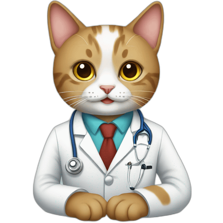 doctor-cat emoji