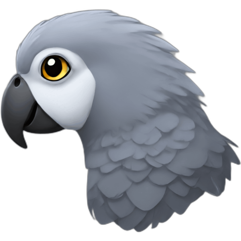 African-gray emoji