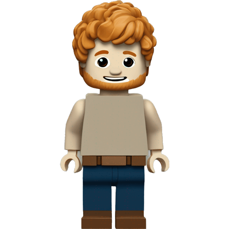 ED SHEERAN whole body lego emoji