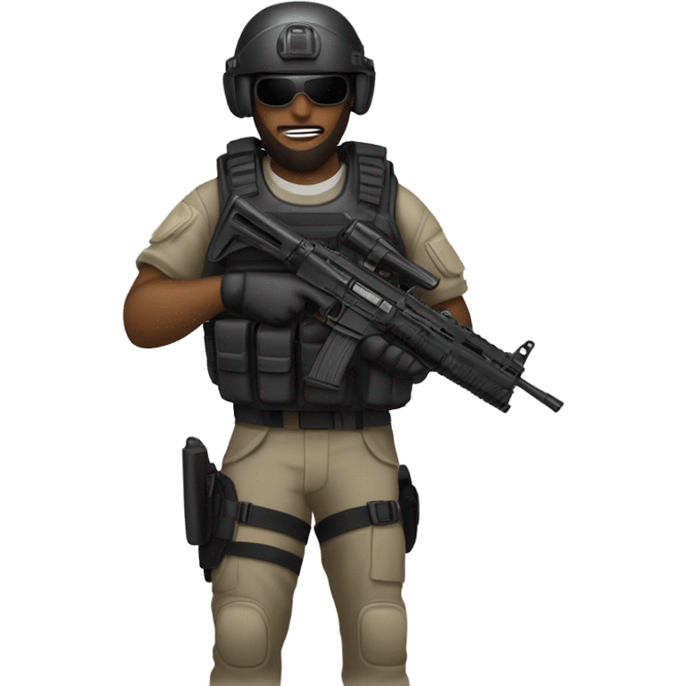 Police SWAT operator emoji