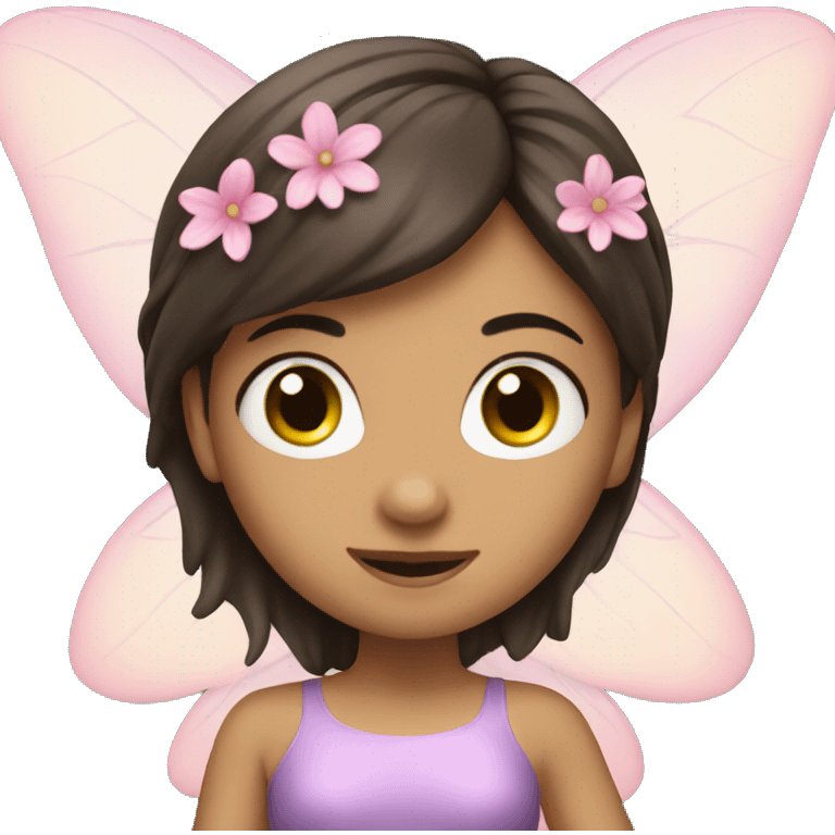 Brunette fairy atractive  emoji