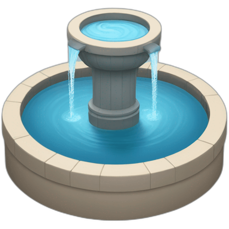 Water fountain  emoji