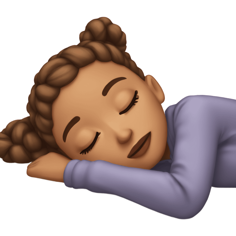 Ariana Grande sleeping emoji