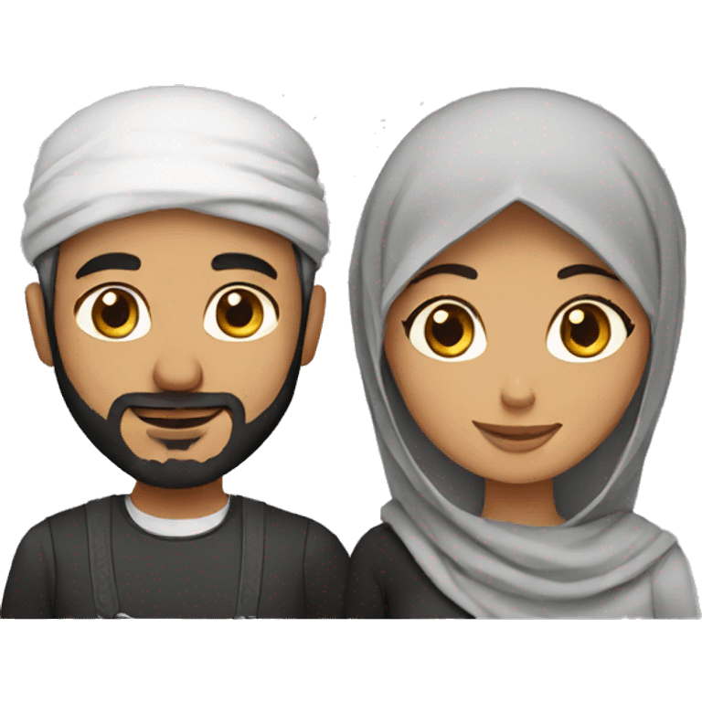 Muslim couple  emoji