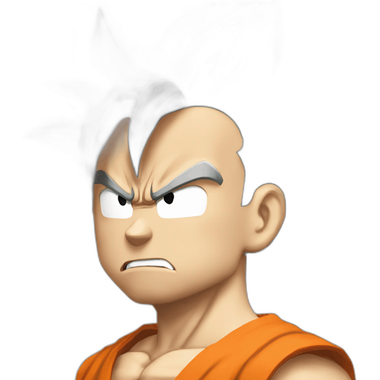 Goku angry emoji