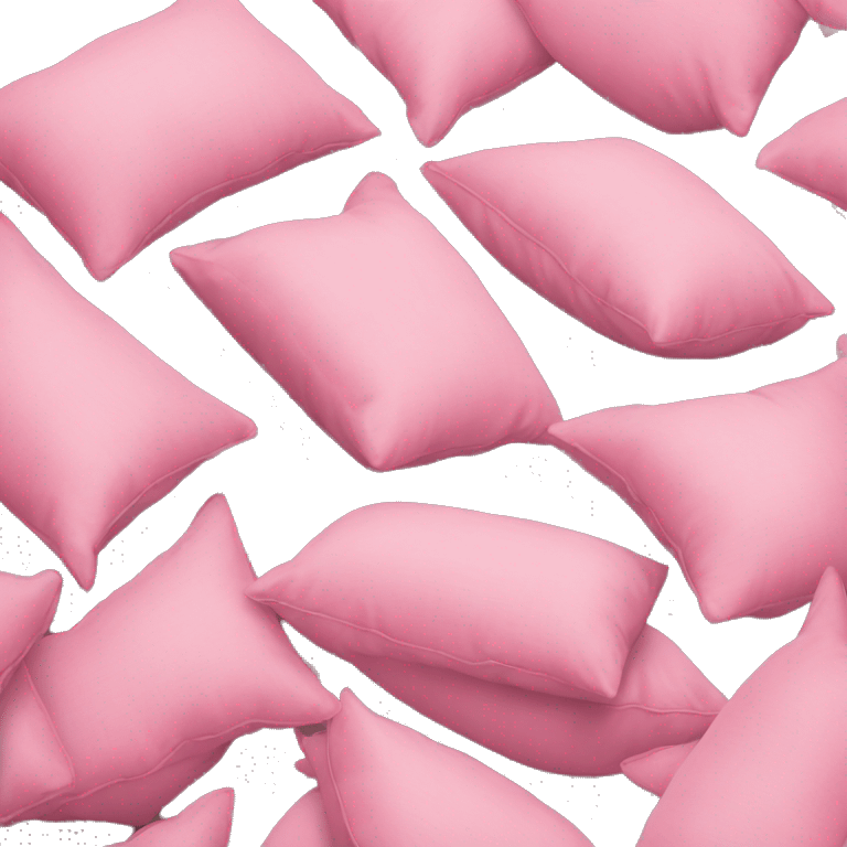 Pink pillows  emoji