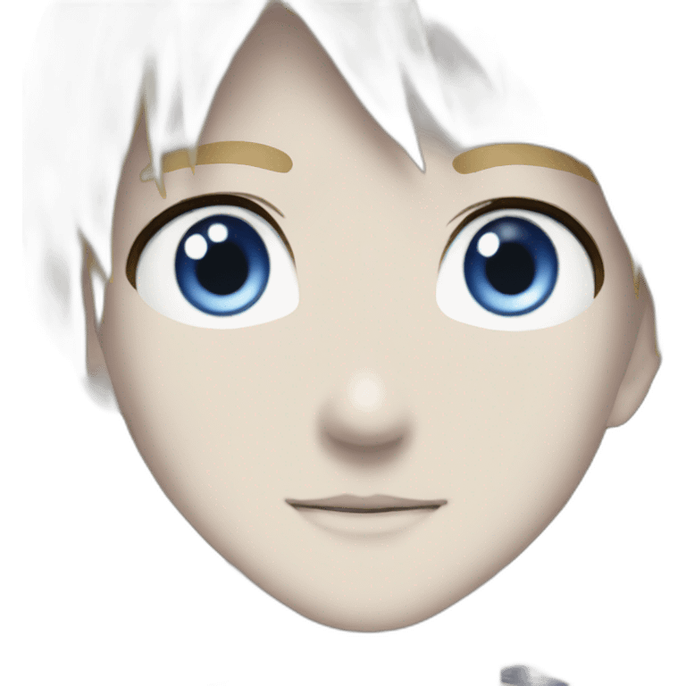 Gojo blue eyes Anime emoji