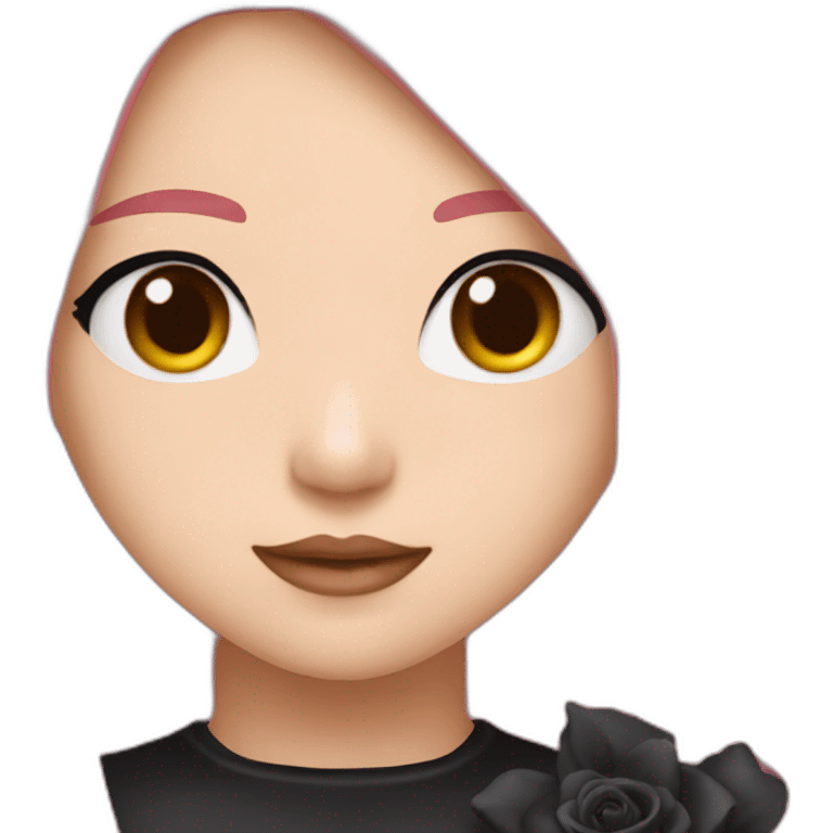 Rose de blackpink emoji