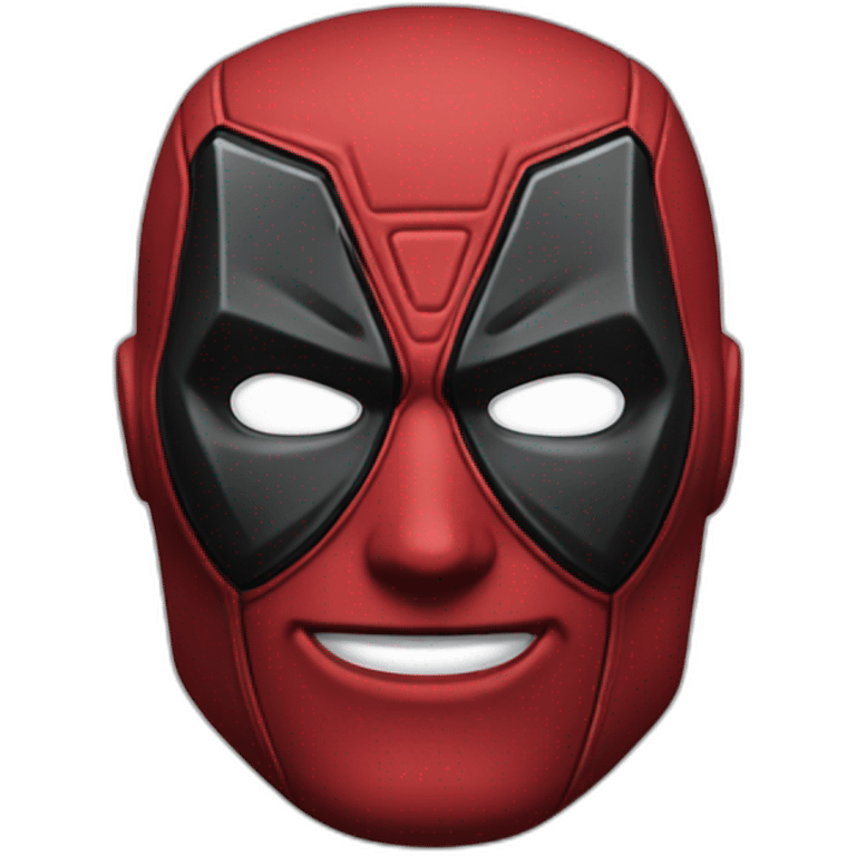 Deadpool con gorra emoji