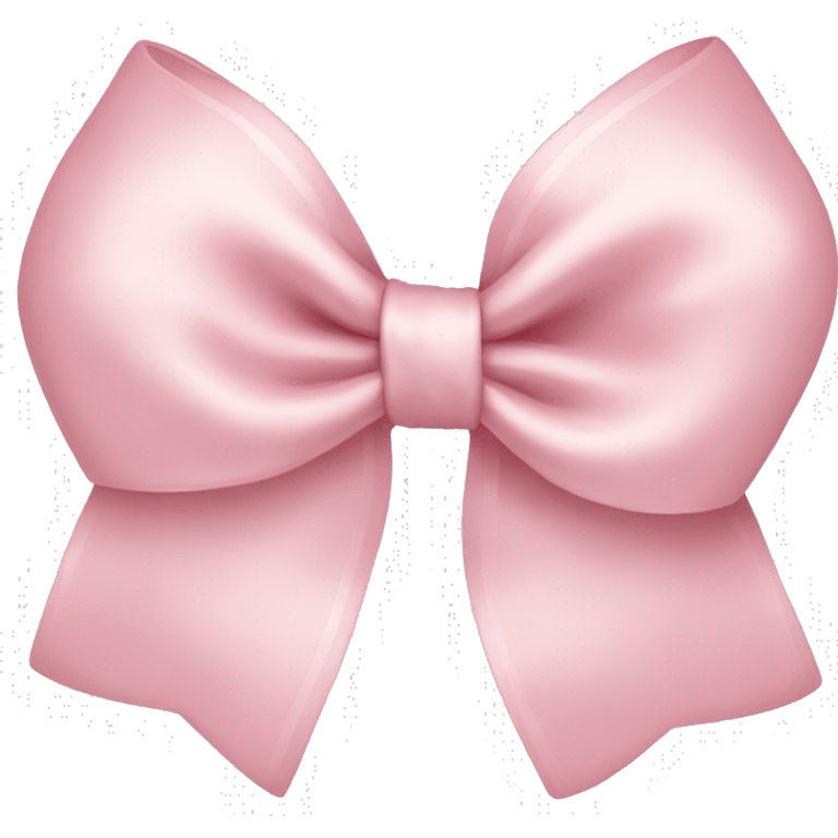 Light Pink bow emoji