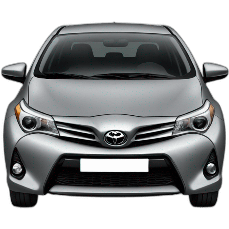 Grey Toyota auris emoji