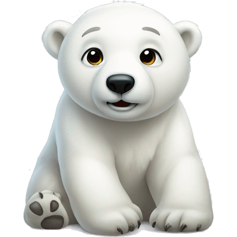 Polar Bear Cute emoji