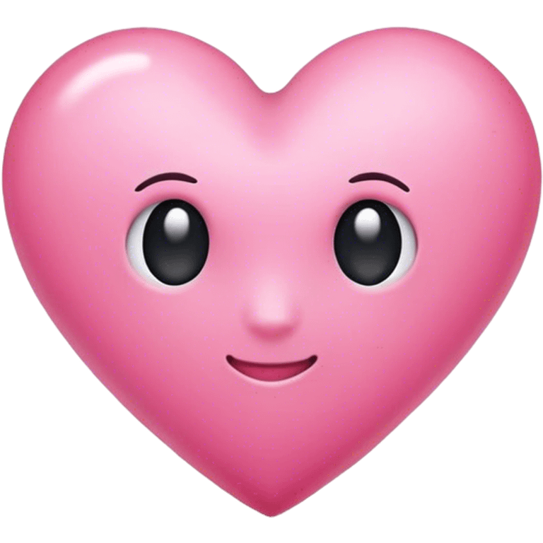 Pink heart emoji