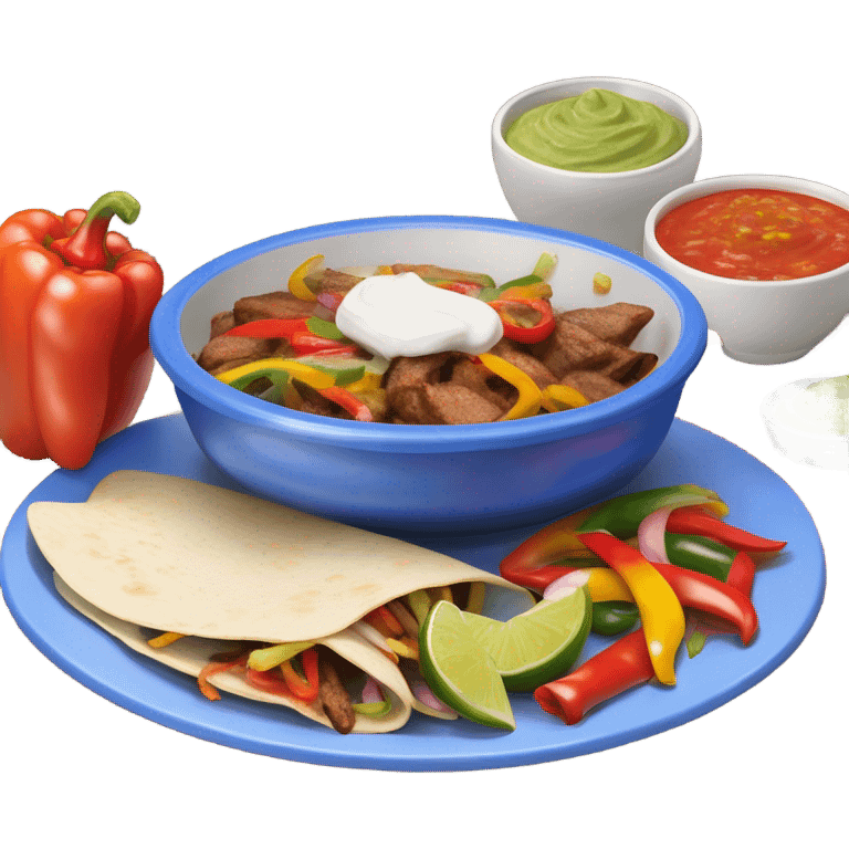 Eating fajitas emoji