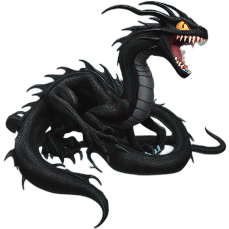 venom symbiote dragon emoji