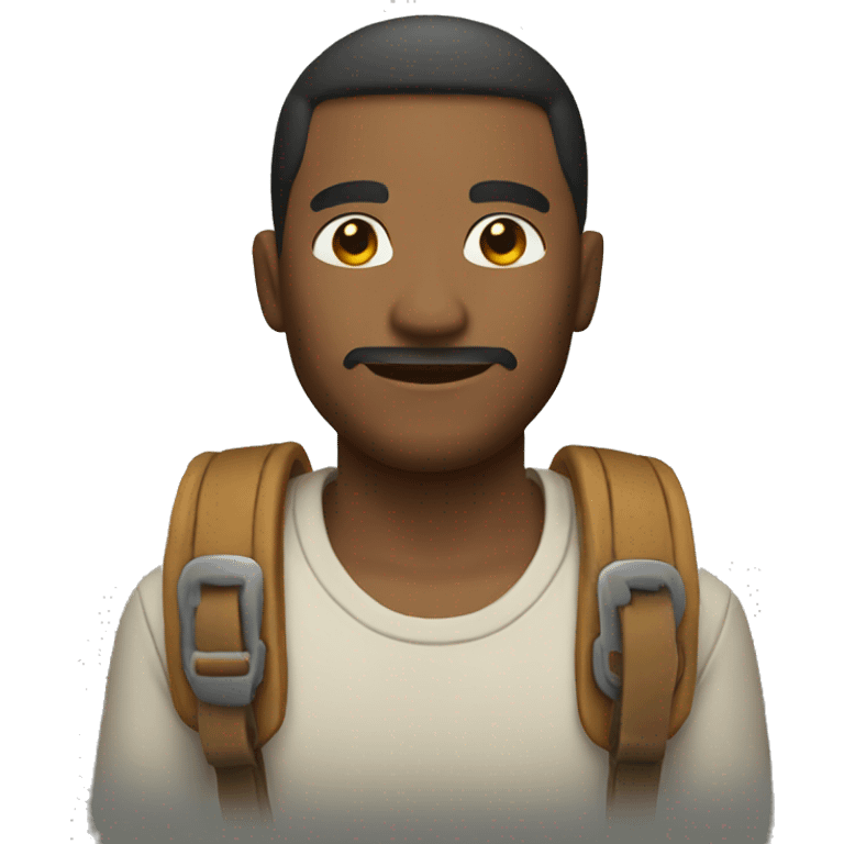 Man on journey  emoji