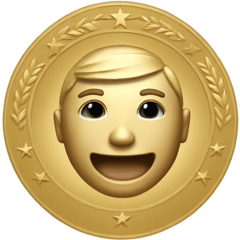 a gold medal emoji