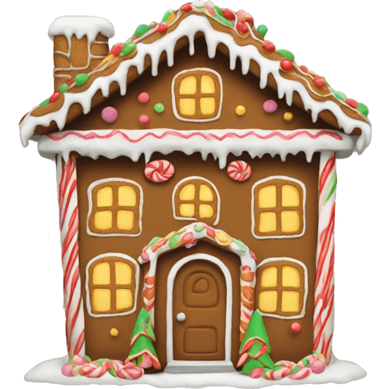 gingerbread house  emoji