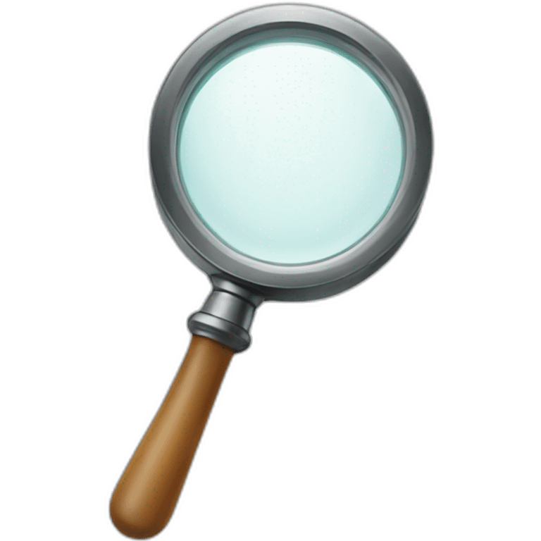 magnifying glass emoji